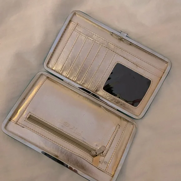 Turquoise wallet - Picture 3 of 3